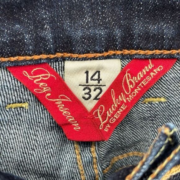 Lucky Brand Tyler Easy Straight Leg Jeans Size 14/32 - Picture 2 of 9